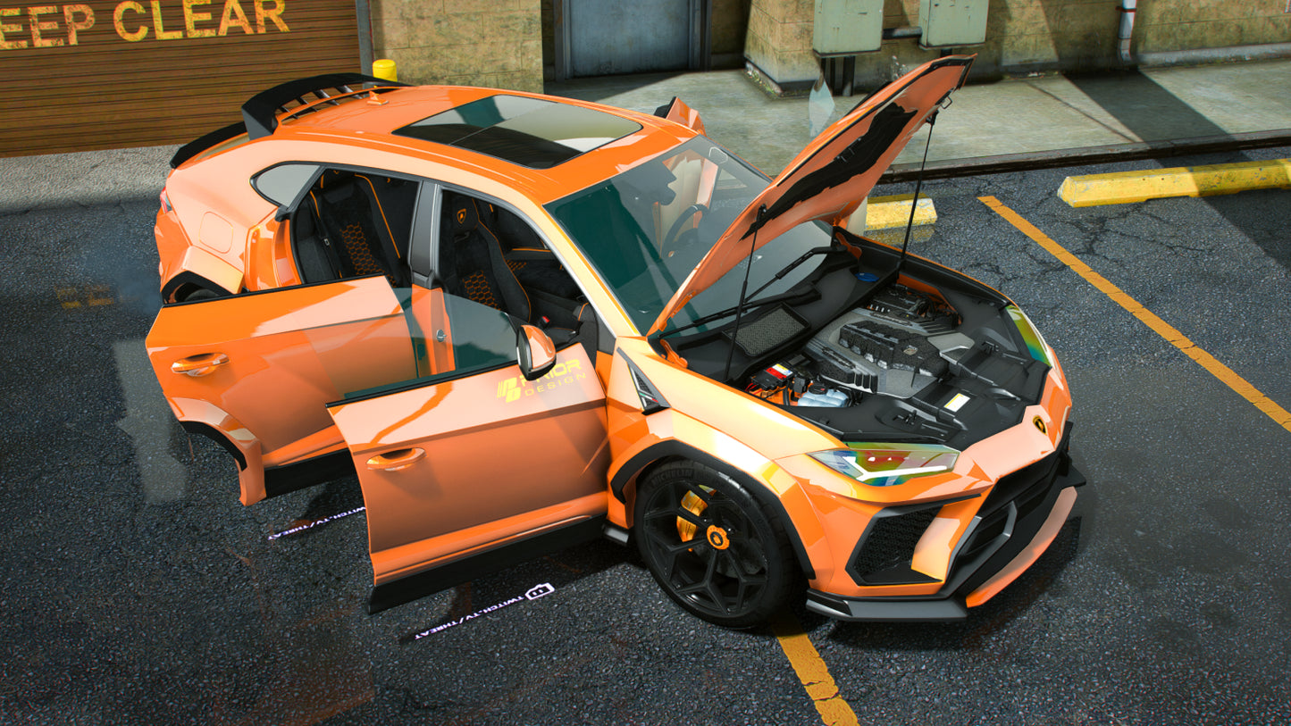 Lamborghini Urus Prior Design 6 Seater Slider