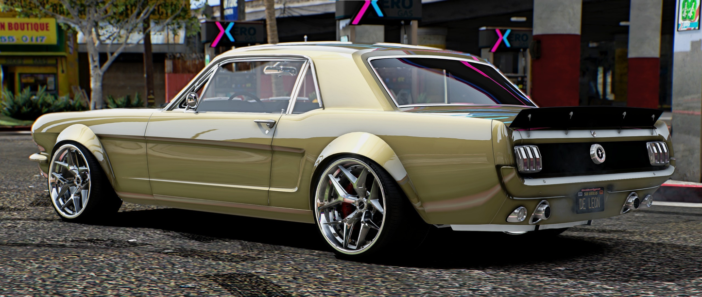 Custom 1965 Ford Mustang Widebody