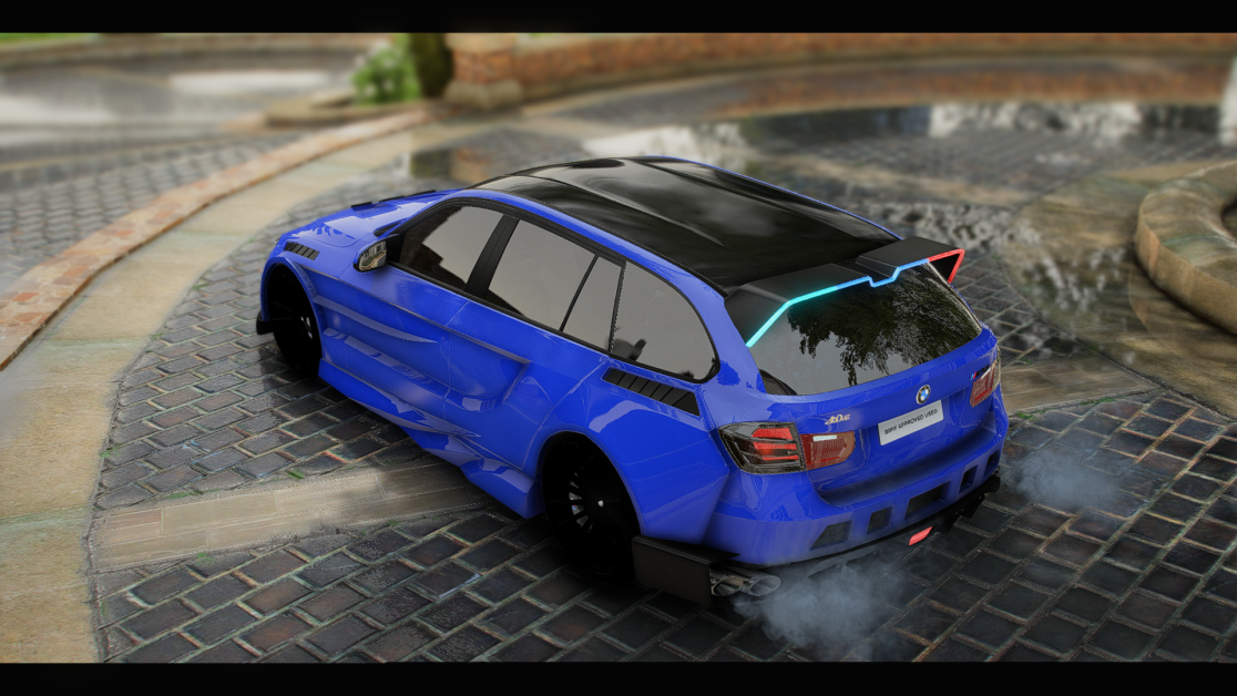 BMW M3 Touring Abflug