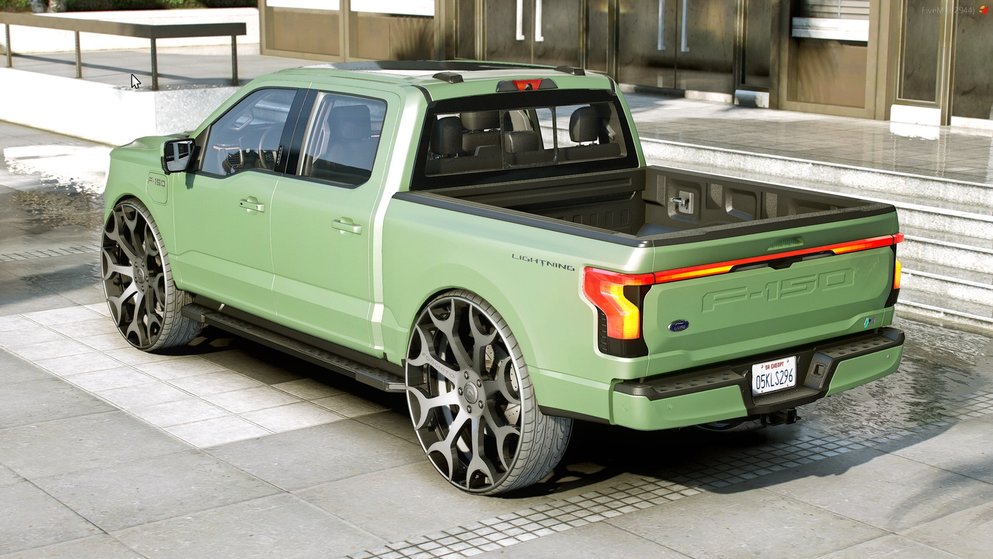 2023 Ford F-150 Lightning on Forgiatos