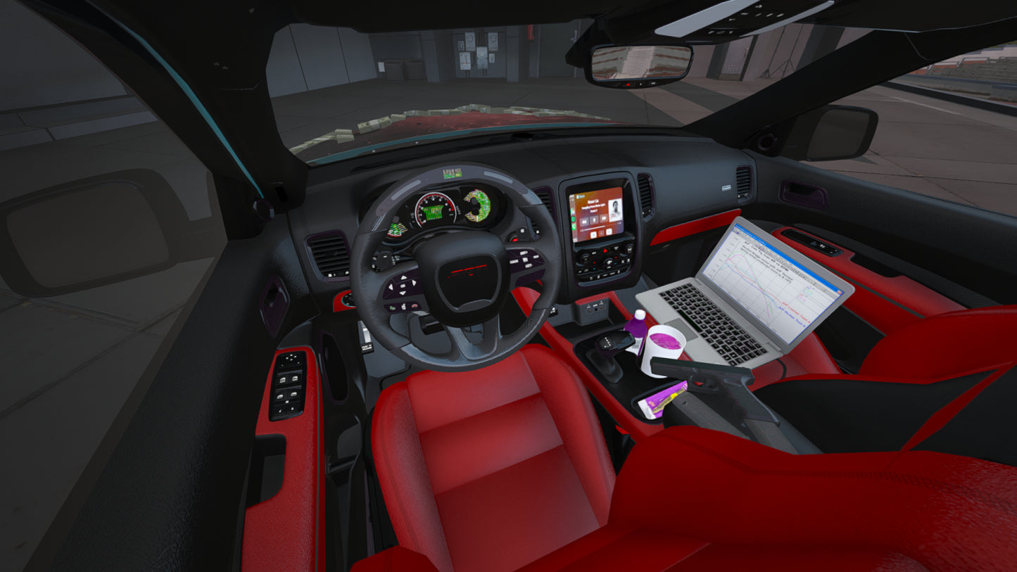 Custom Tuned Dodge Durango SRT Hellcat (With Props)