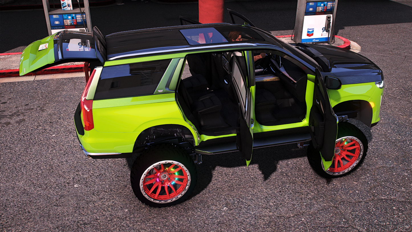 Lifted Cadillac Escalade 4x4