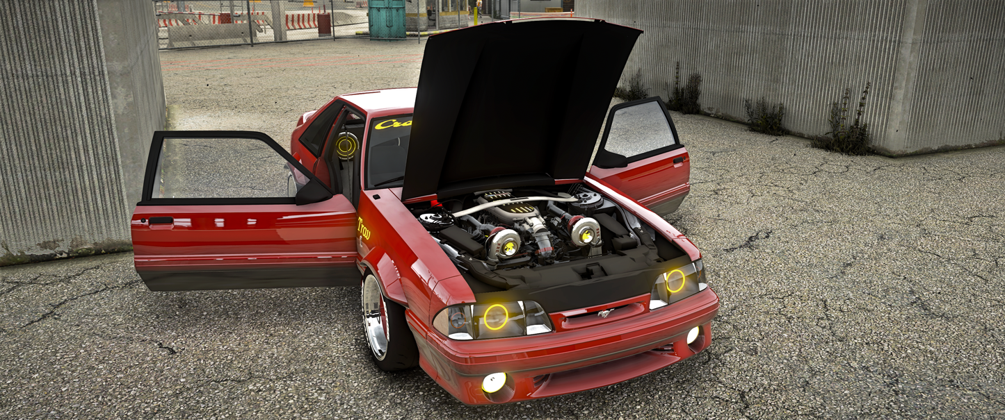 Ford Mustang Fox Body Twin Turbo