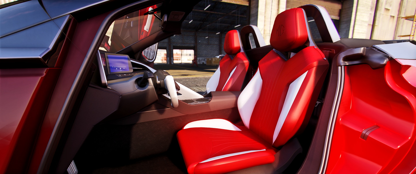 (Badged + Debadged) MG Cyberster 2023