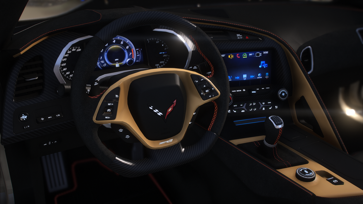 Front Engine Chevrolet Corvette C8 ZR1