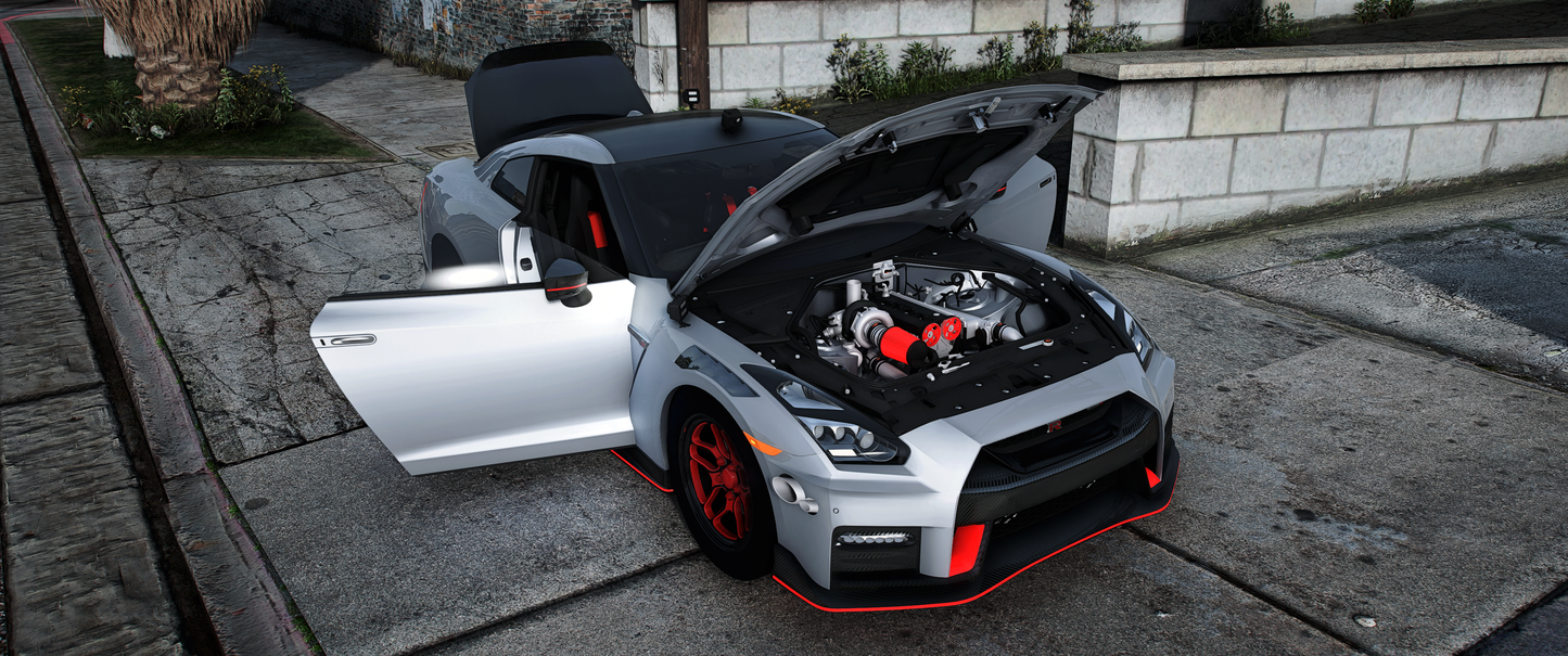 Nissan GTR R35 Nismo Turbo Charged Drag Customs