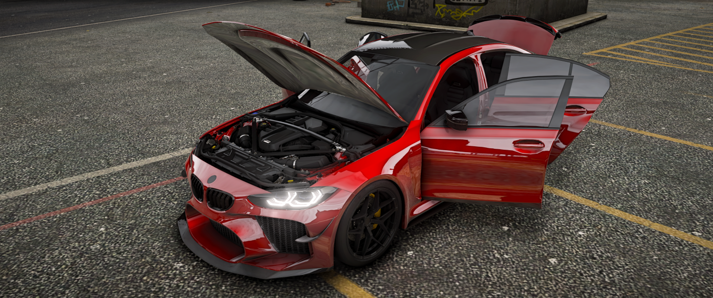 (Debadged) BMW M3 Widebody Anis