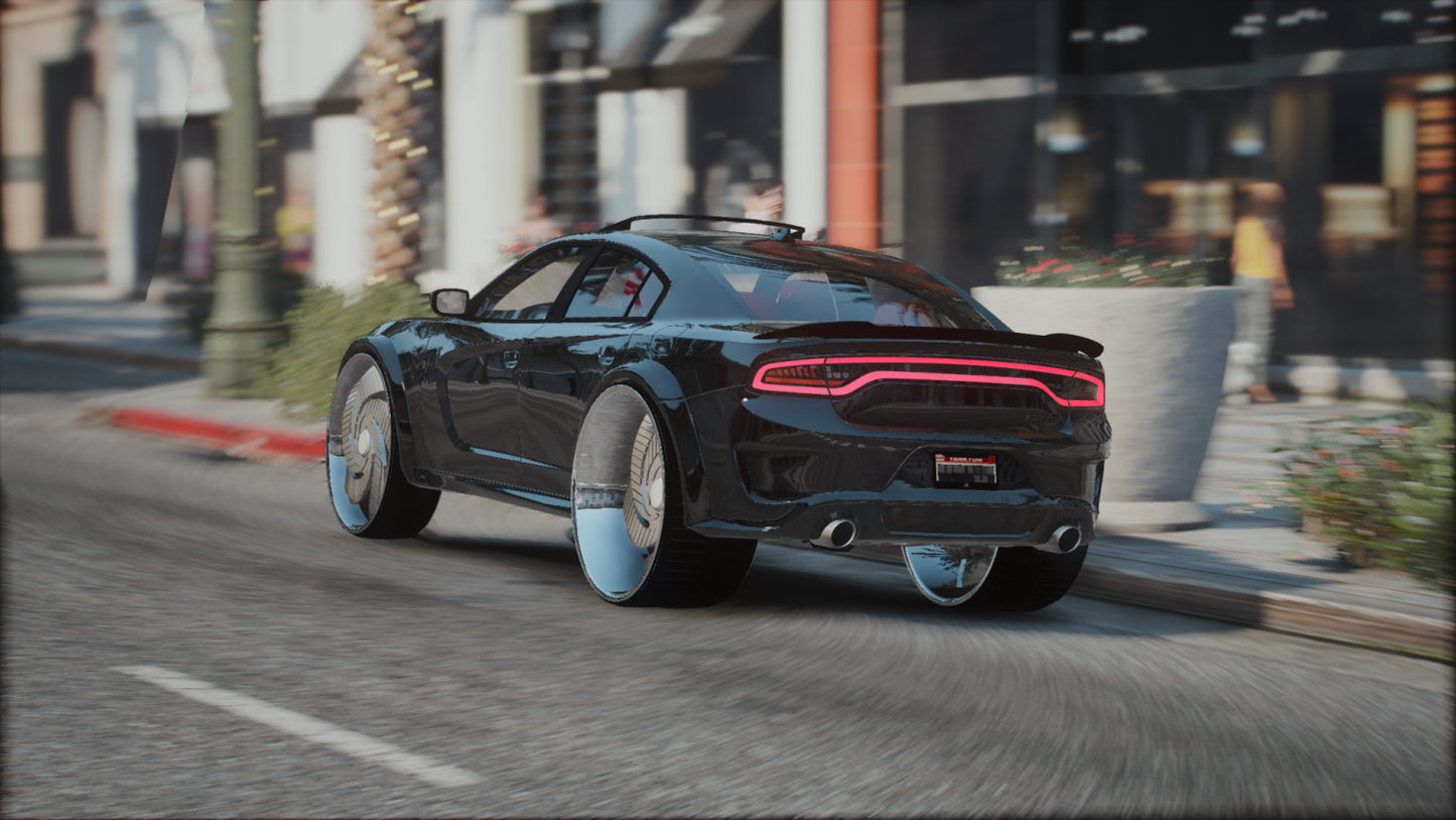 2021 Dodge Charger Donk Spiners