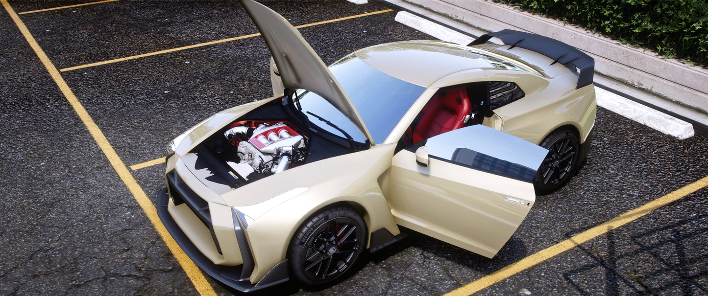 (Debadged) Nissan GT-R 35 VENUUM