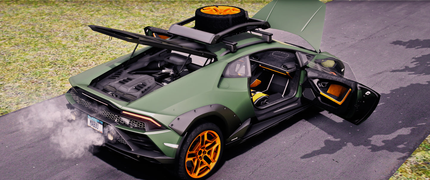 (Debadged + Badged) Lamborghini Huracán Sterrato