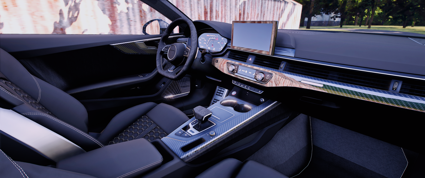 (Debadged + Badged) Audi RS5 Coupé 2020