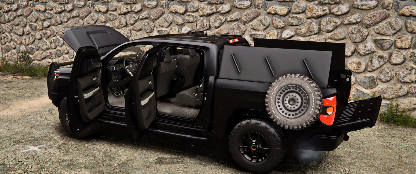 Armored Toyota Tundra TRD