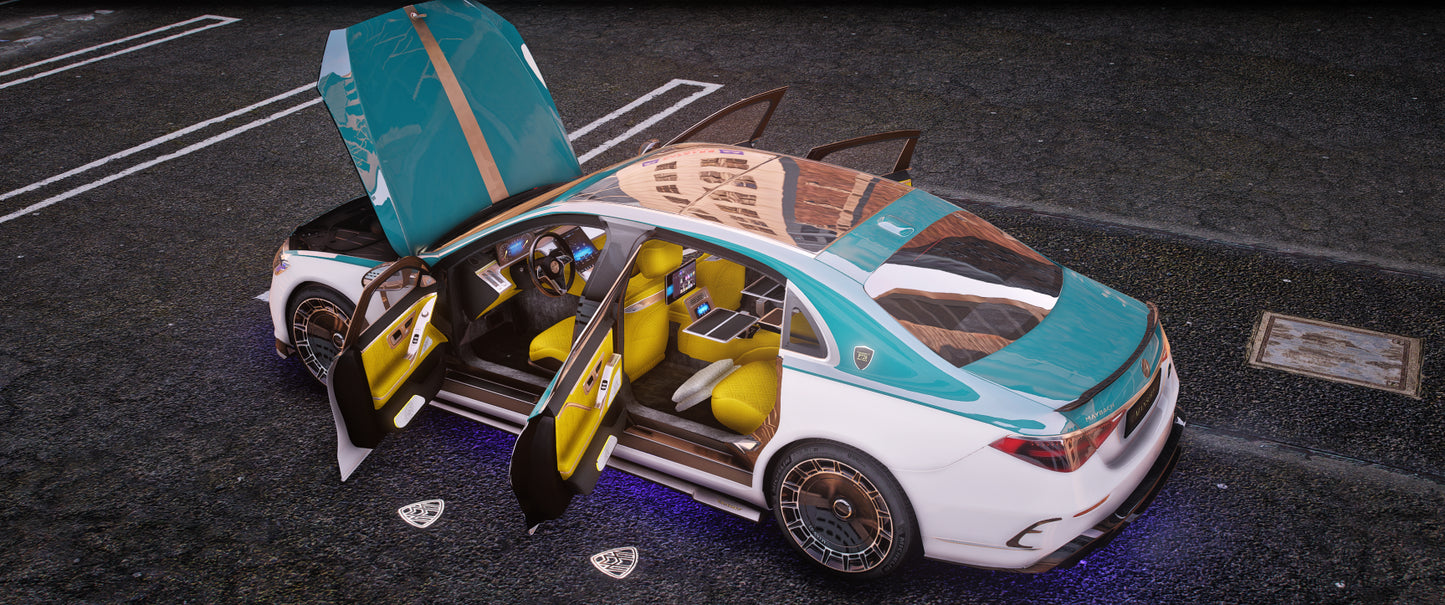 Mercedes S580 Maybach Mansory LV Interior