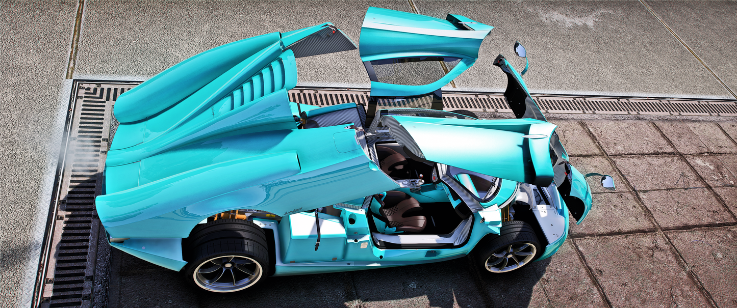 (Badged/DeBadged) Pagani Huayra Codalunga 2022