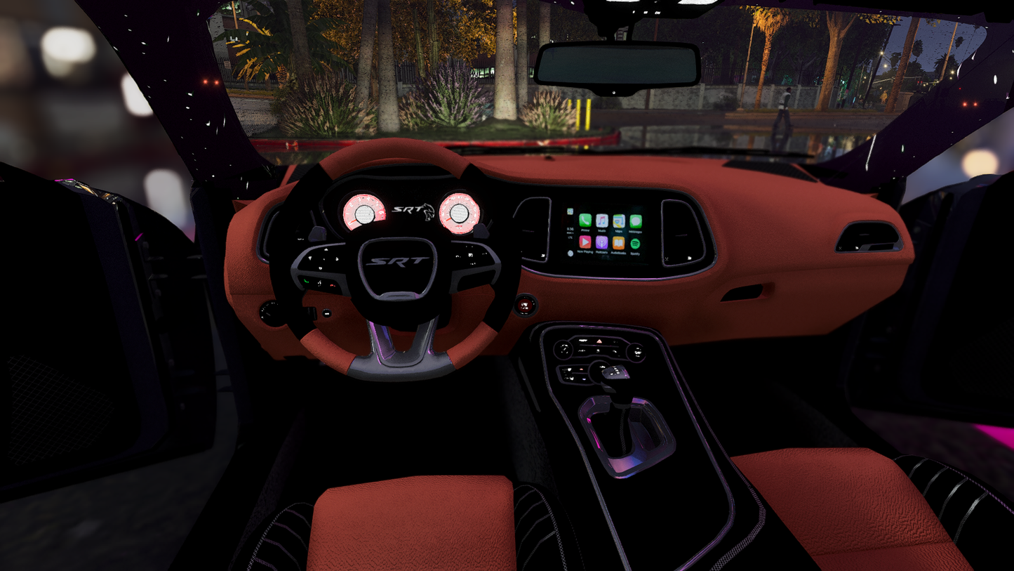 Custom Tuned Slideshow Barbie Dodge Challenger SRT Hellcat