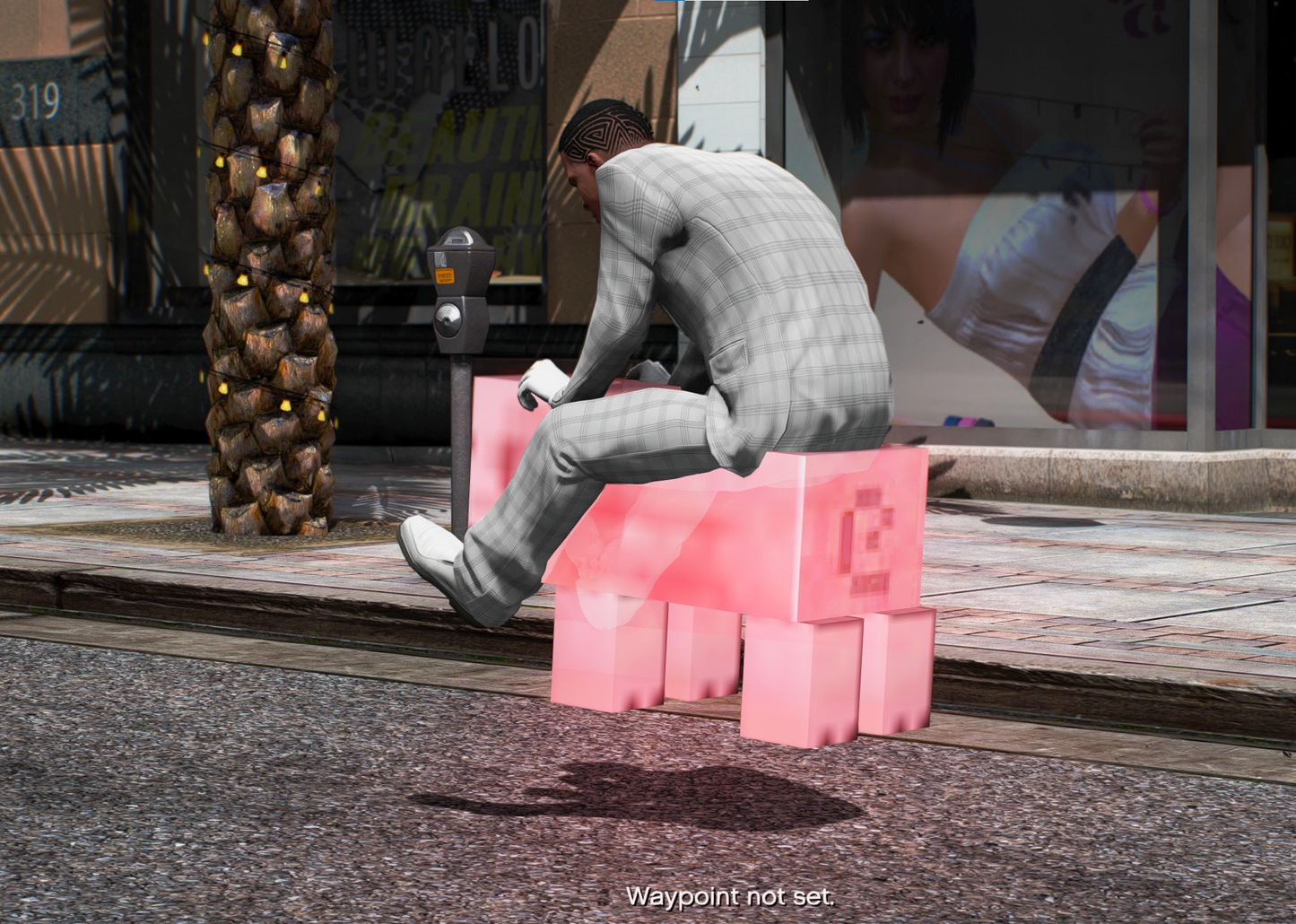 FLYING MINECRAFT PIG