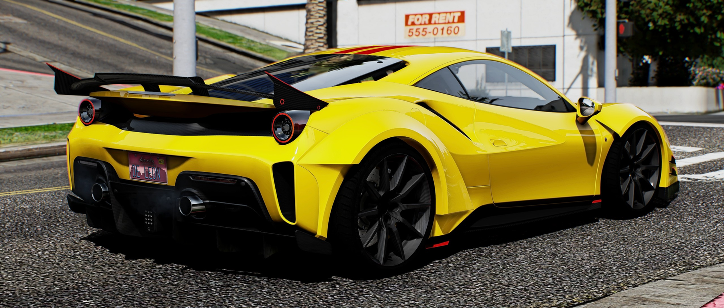 (Debadged) Ferrari 488 Pista Hycade