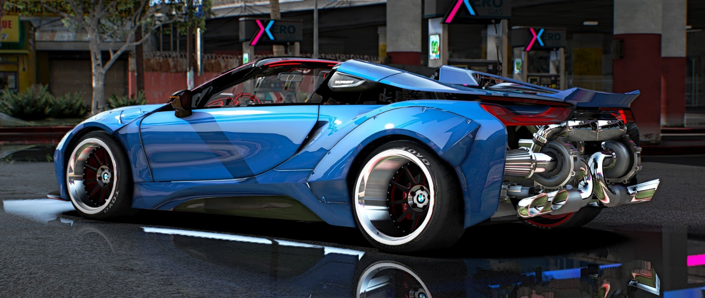 BMW I8 LBW Twinturbo