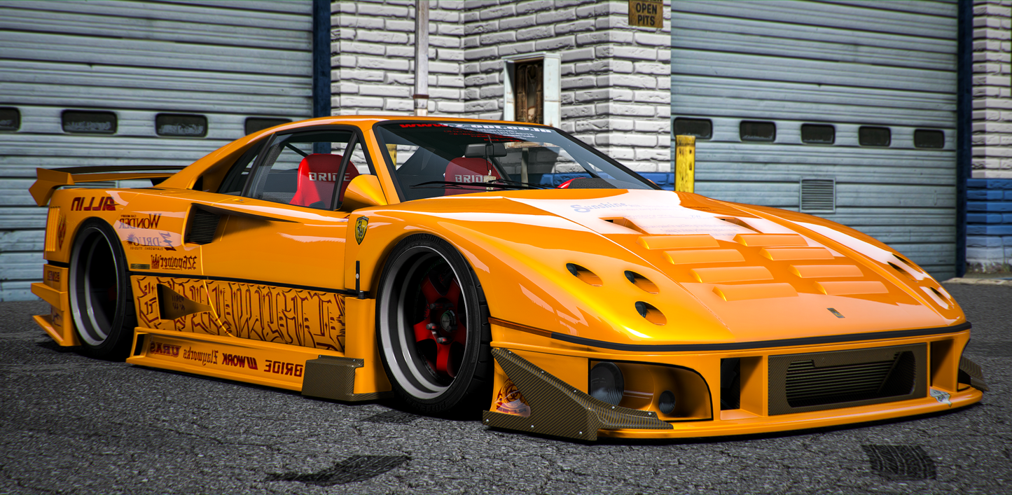 (Lore Friendly + Badged) Ferrari F40 'Z40'