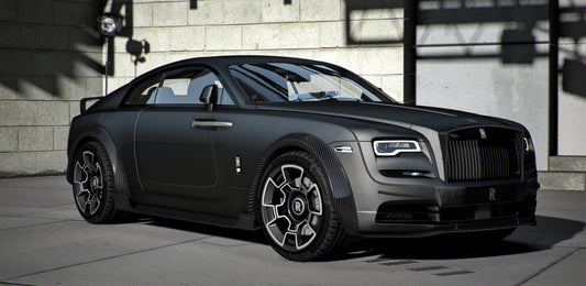 Rolls Royce Wraith Prime Carbon Widebody Custom Props (Animated Mirrors)