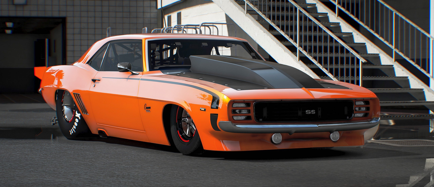 1969 Chevrolet Camaro SS Drag Car "Sick Seconds"