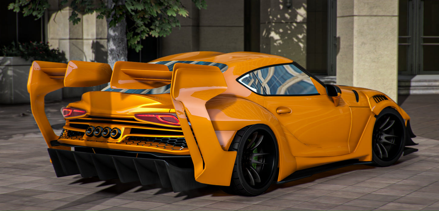 (Debadged) Toyota Supra MK555