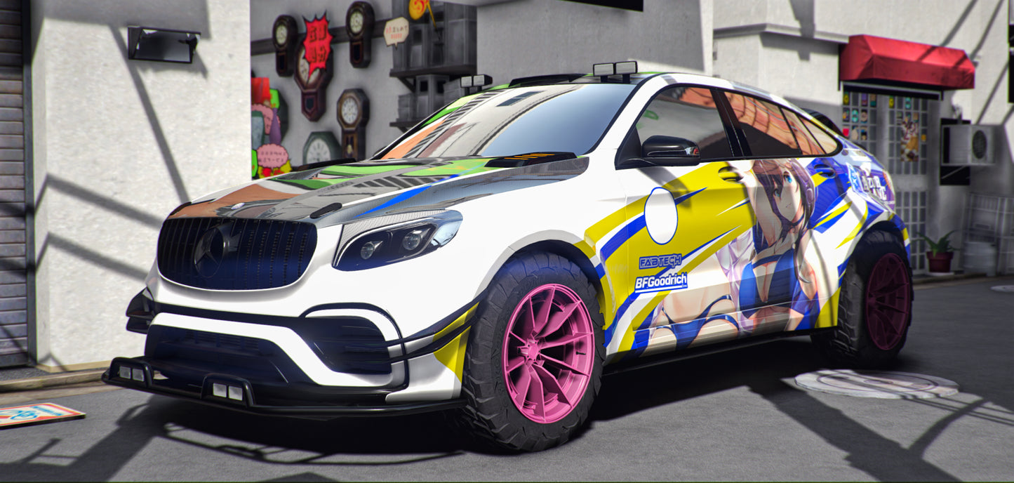 Mercedes 4x4 GLC (2 Liveries)