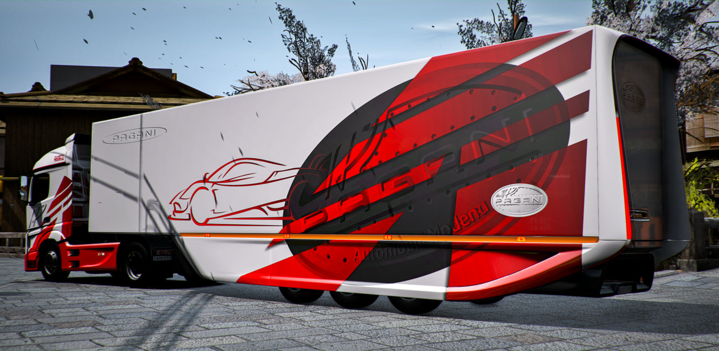 Mercedes-Benz Actros 2020 + Trailer