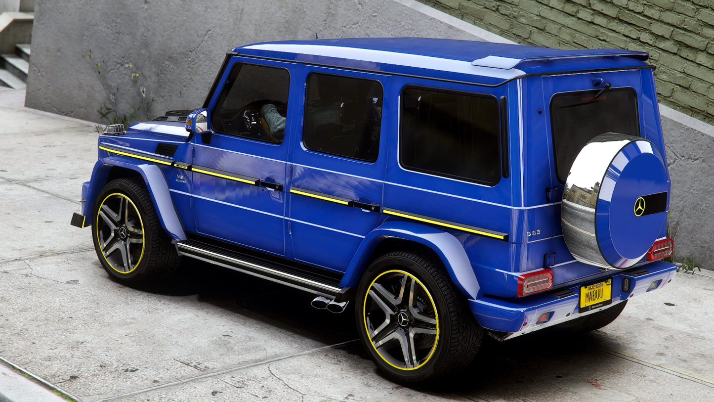 Mercedes G63 Beast Edition [Animated Lights]