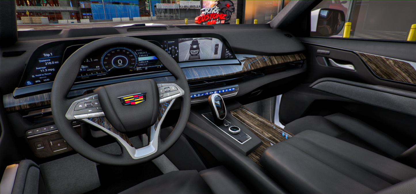 Custom Widebody Cadillac Escalade 8 Seater Slider Fully Bulletproof V2 RTG Customs
