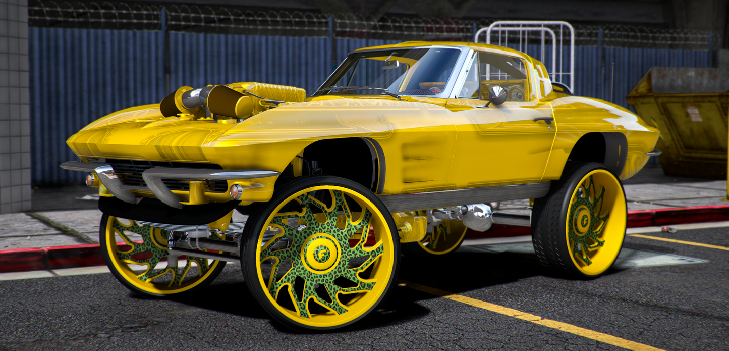 Corvette Donk 1963 (Debadged)