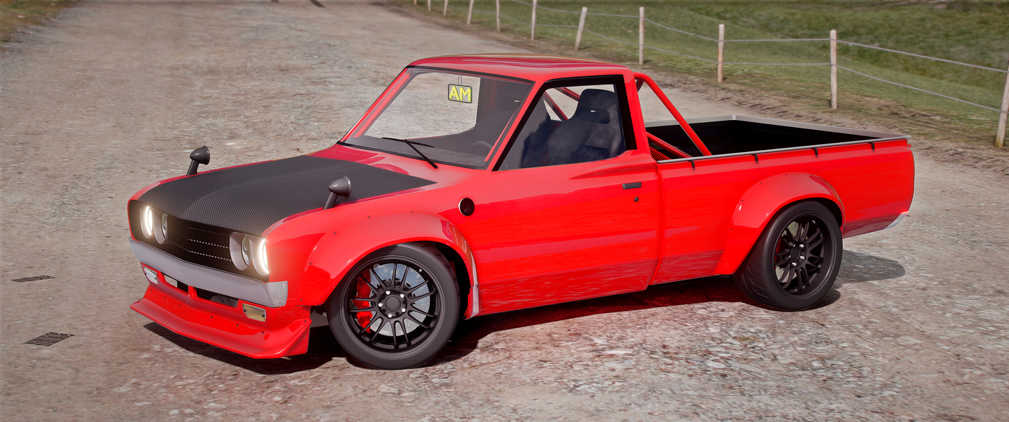 Nissan Datsun 620 Truck Twin Turbo V8