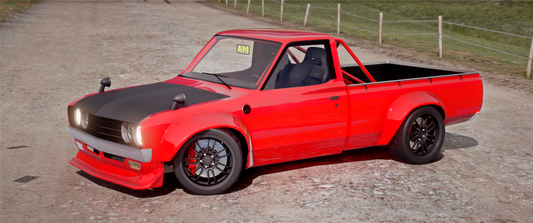 Nissan Datsun 620 Truck Twin Turbo V8