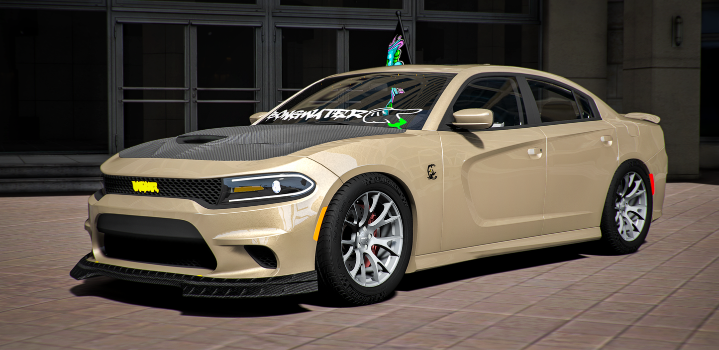 Custom Dodge Charger 426 Hellephant Tuned Bong