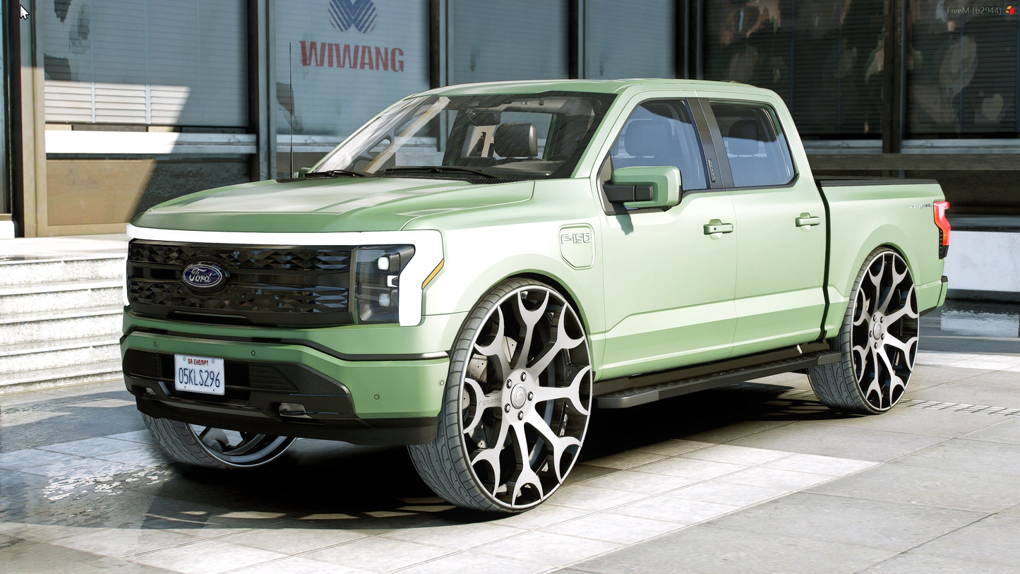 2023 Ford F-150 Lightning on Forgiatos