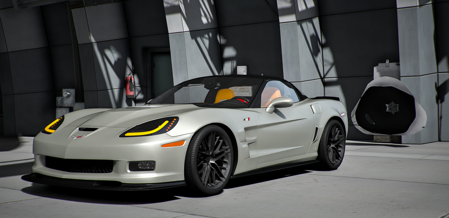 2008 Corvette C6 ZR1 Drag