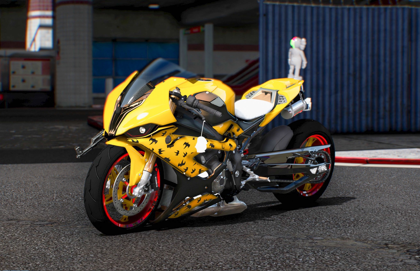 Customs BMW S1000RR Mafia Slammed