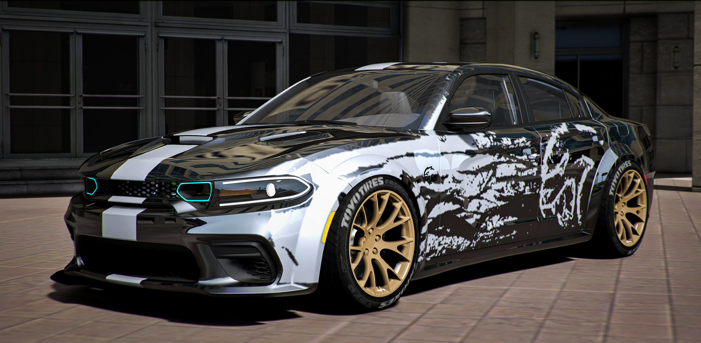 Custom Dodge Charger SRT Hellcat Widebody (3 Liveries)