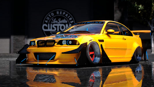 BMW E46 Widebody Stance Custom