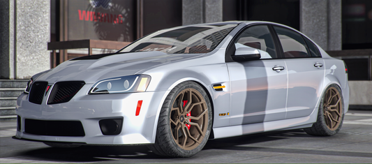 Pontiac G8 Single Turbo Drag Custom [Animation Window]