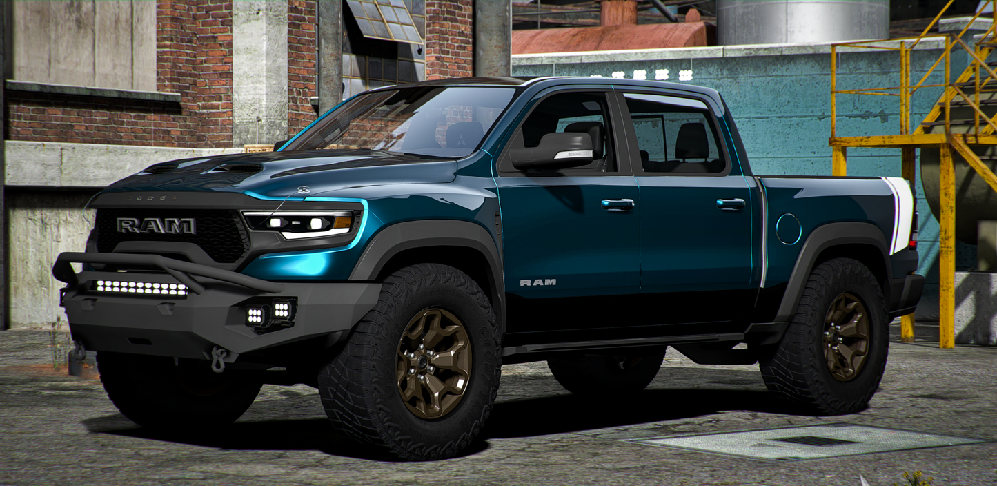 Custom 2023 Ram TRX Black Ghost Edition