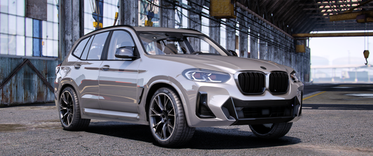 (Debadged + Badged) BMW X3M 2023 [Auto Roof]