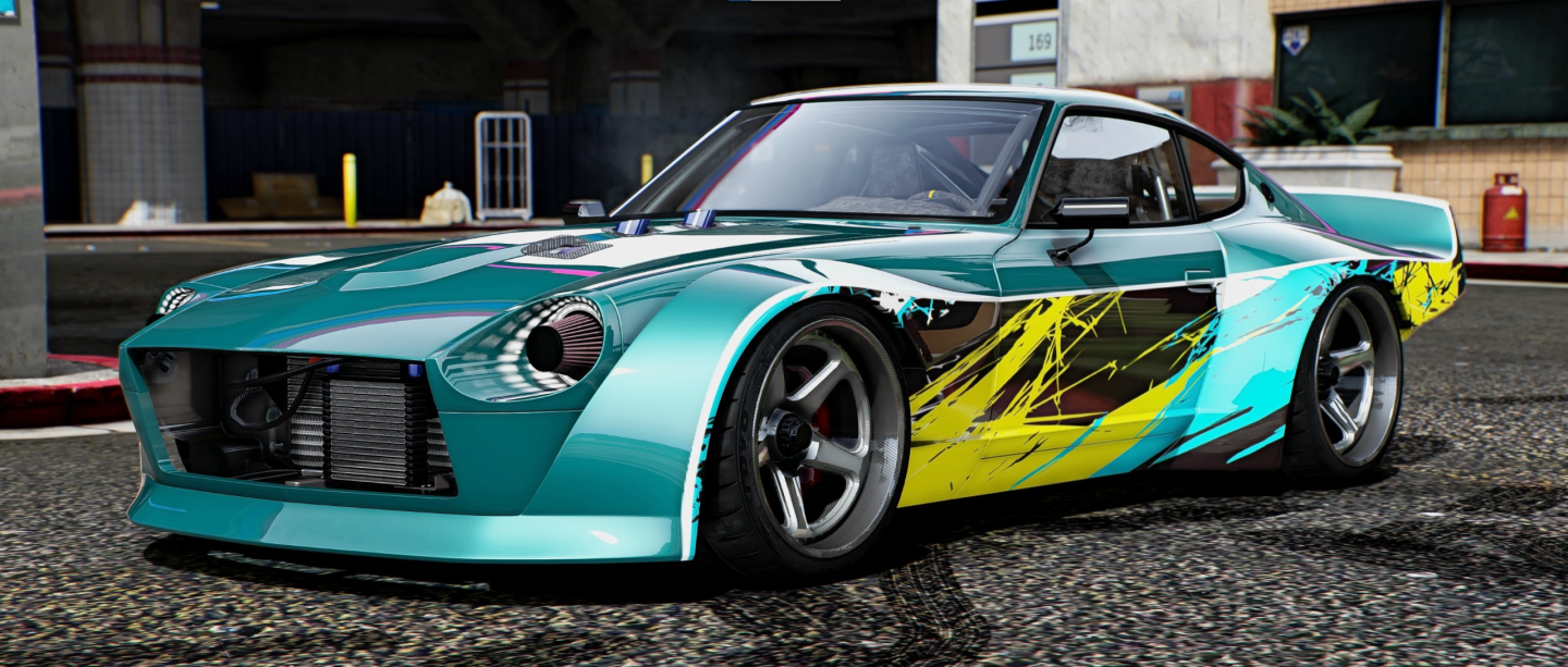 (Debadged) Custom Cworks Nissan 240zx drift car
