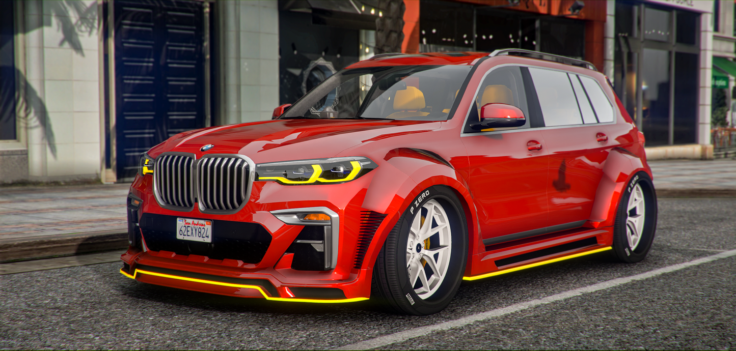 BMW X7 Slammed Widebody