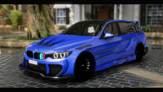 BMW M3 Touring Abflug