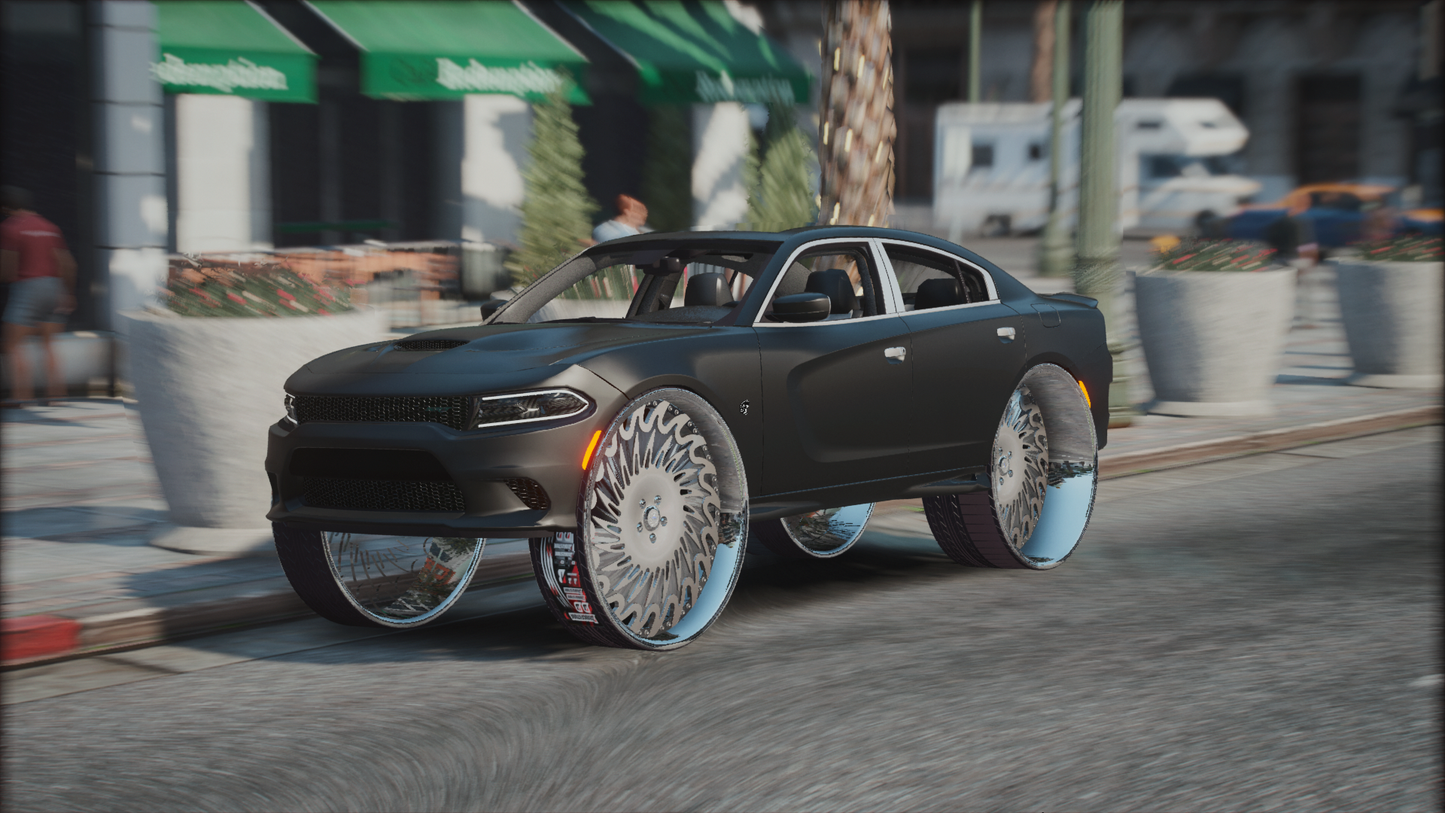 Dodge Charger Hellcat on Asantis