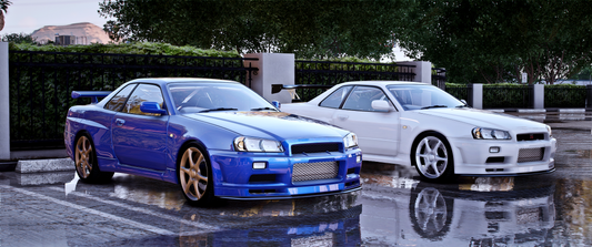 (Debadged/Badged) 2002 Nissan Skyline GT-R