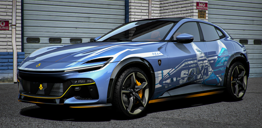 Ferrari Purosangue Valotant Sova [Tuning] [Dinamic Lights]