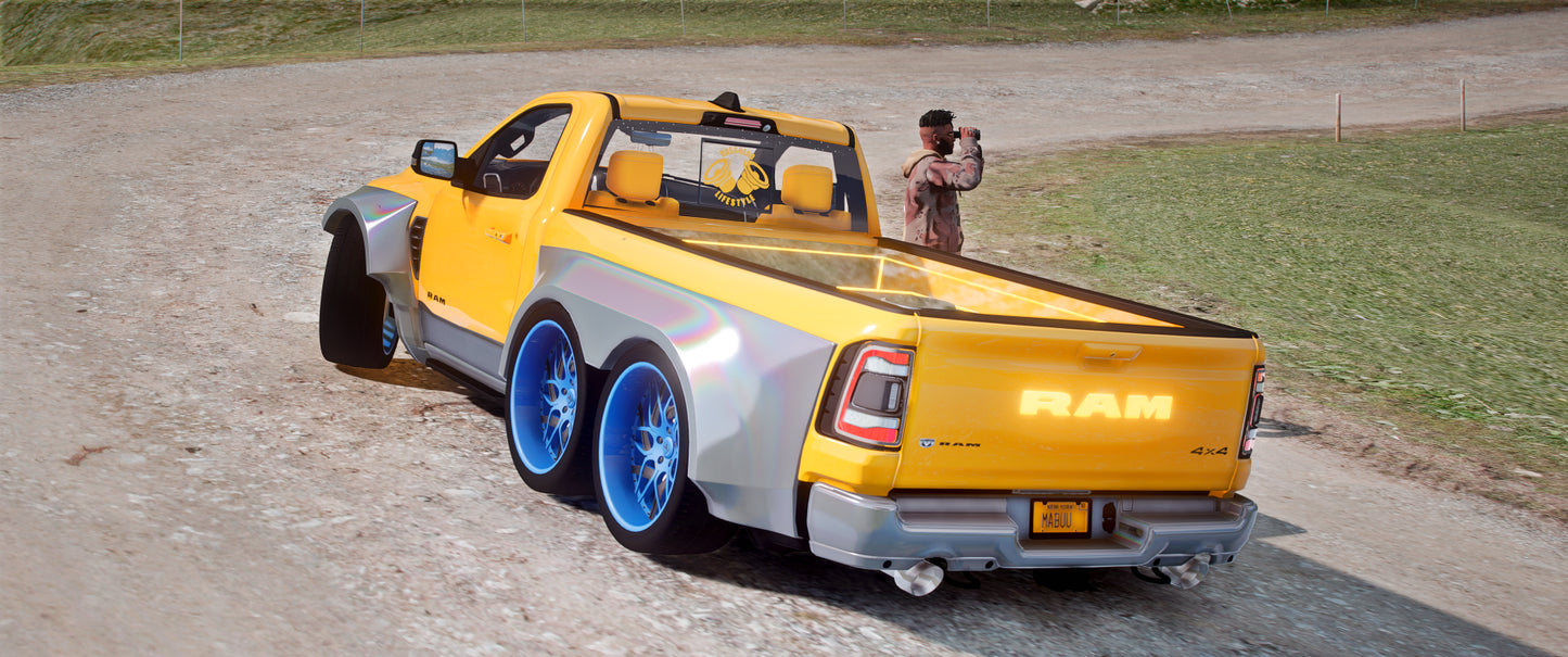 2023 Dodge Ram 1500 TRX 6x6 Slammed