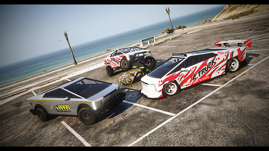 (Lore Friendly) Coil E-Truck Pack (Addon Sound + 106 Tuning Parts + Liveries)